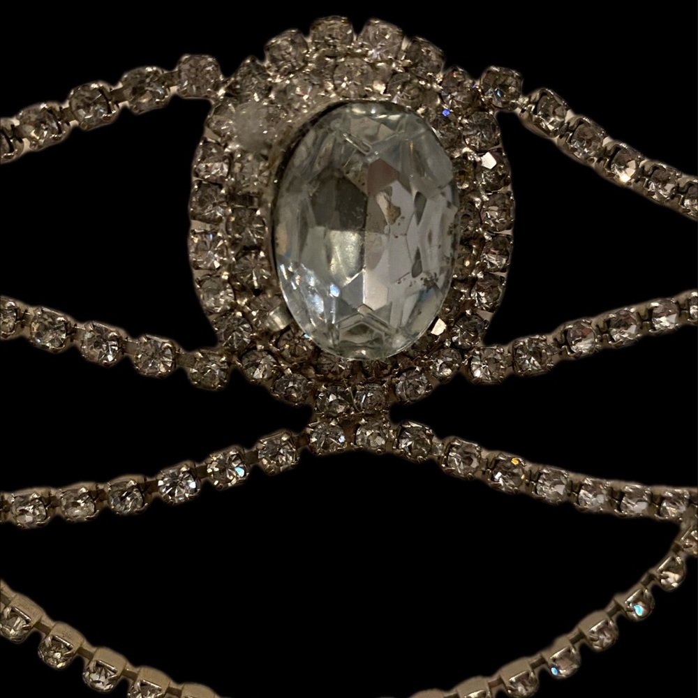 Vintage Rhinestone Belt - Picture 6 of 6